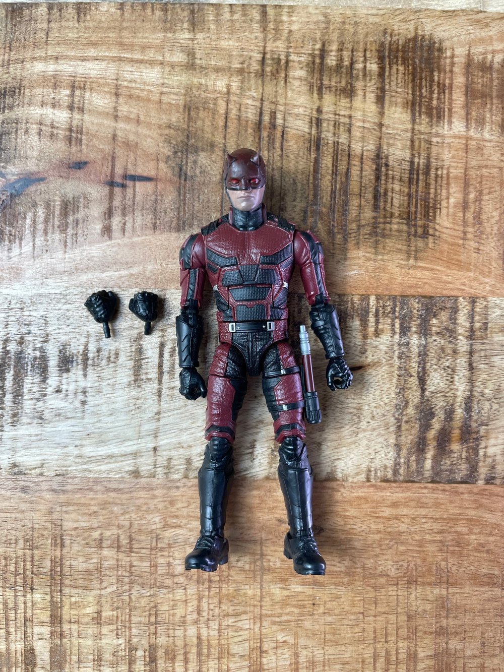 (DISPLAYED) MARVEL LEGENDS NETFLIX DAREDEVIL (MAN THING BAF)