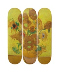 The Skateroom X Vincent Van Gogh, "Les Tournesols".