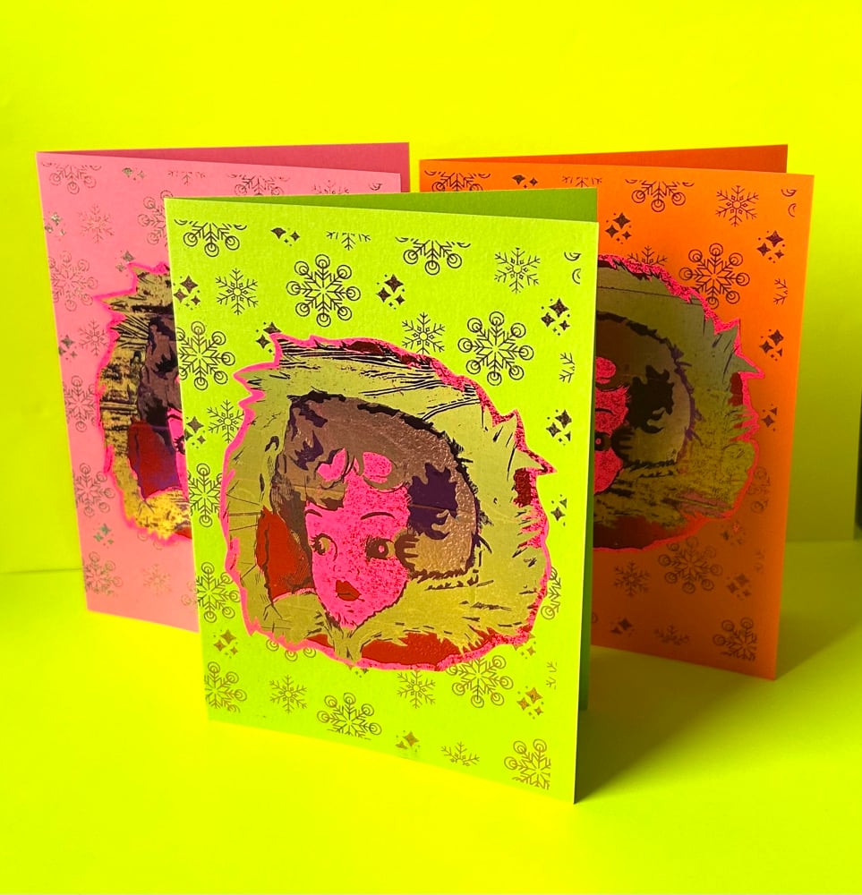 Image of Cosy Sindy Christmas Card 