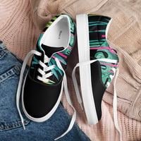 Like My Drip? Men’s Lace-Up Canvas Shoes