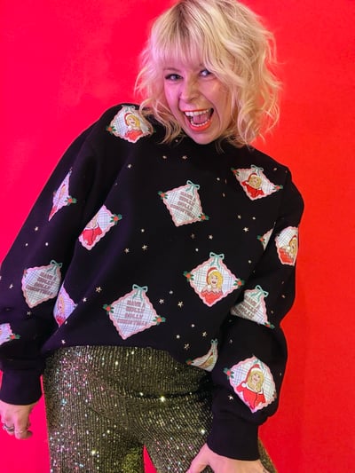 Image of The dollyest of them all Dolly Parton Christmas jumper