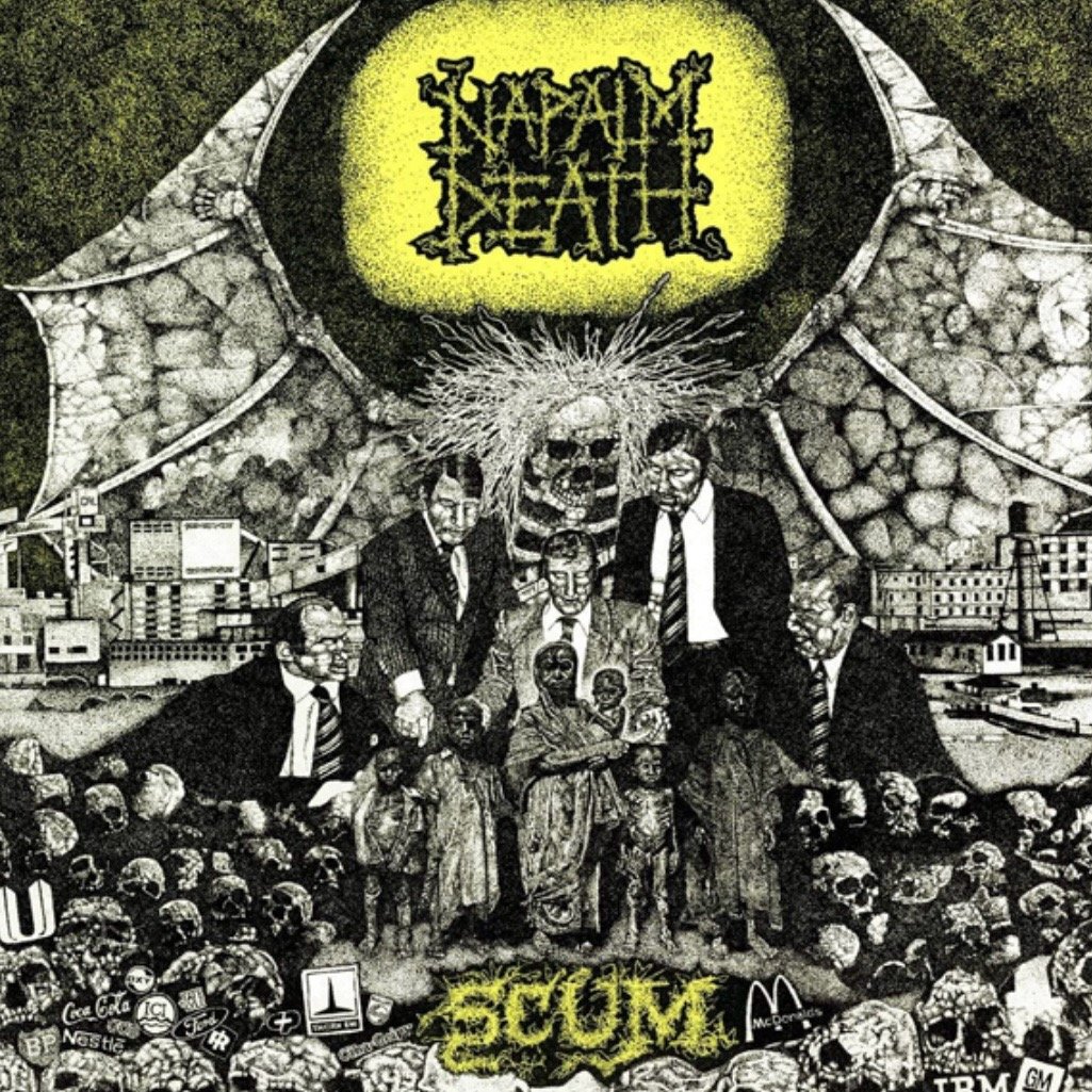 Image of Napalm Death - "Scum" LP (UK Import)