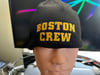 “Boston Crew" Yellow Gold New Era Knit beanie Hat