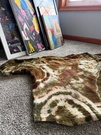 Image 6 of fairyfae up-cycled hand dyed button up blouse (M)