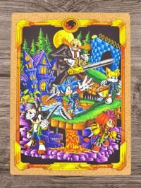 LE:10 “Hedgehogoween” w/@thememoryshopart