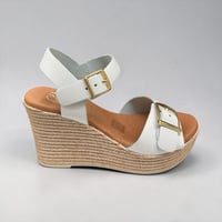 Image 1 of Oh My Sandals 5726 WHITE