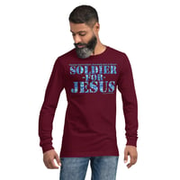 Image 11 of Soldier For Jesus ICE Unisex Long Sleeve Tee