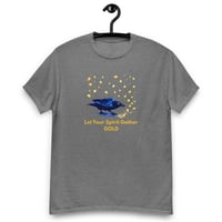Image 6 of Unisex classic tee, Let Your Spirit Gather Gold Raven Tee