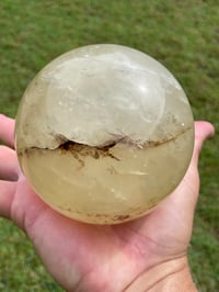 Image 8 of Lemon Quartz Crystal Sphere #224