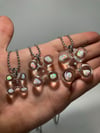 5 opal clovers 