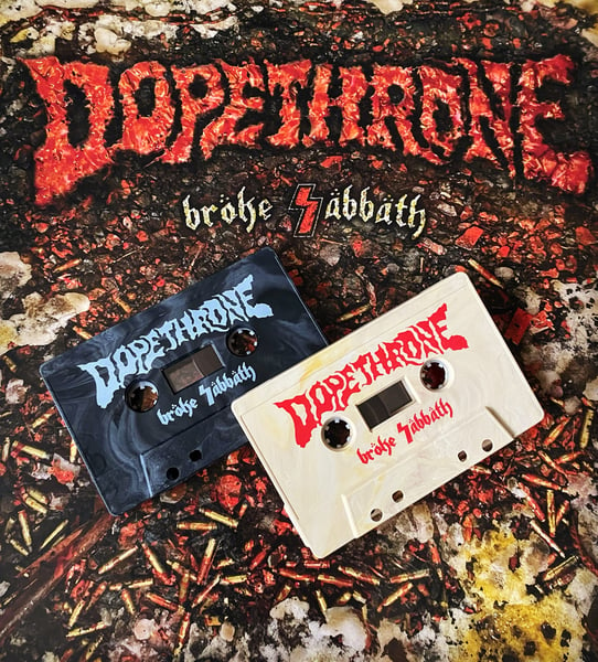 Image of DOPETHRONE ‘BROKE SABBATH’ Limited edition cassette