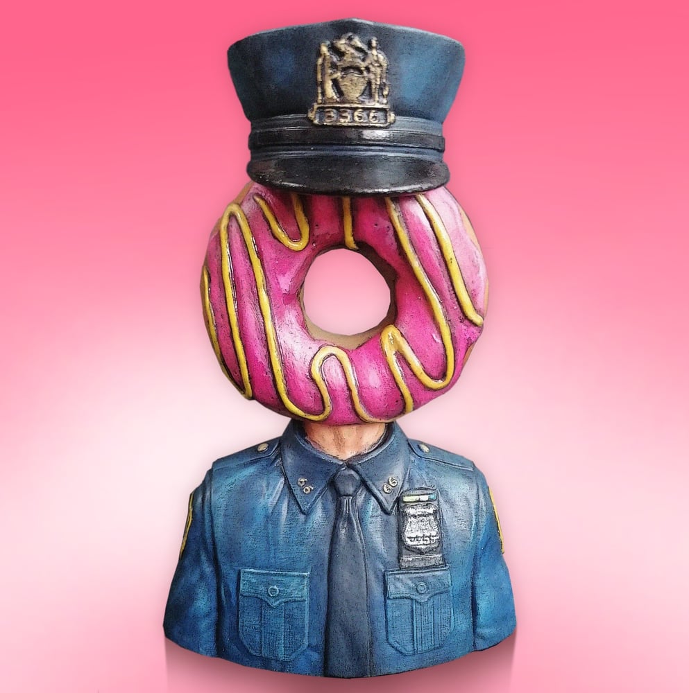 Image of Donut Cop (Hand painted edition)