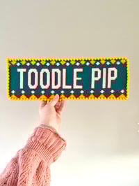 Image 1 of Toodle pip needlepoint kit 