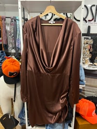 Image 1 of Fashion Nova brown dress