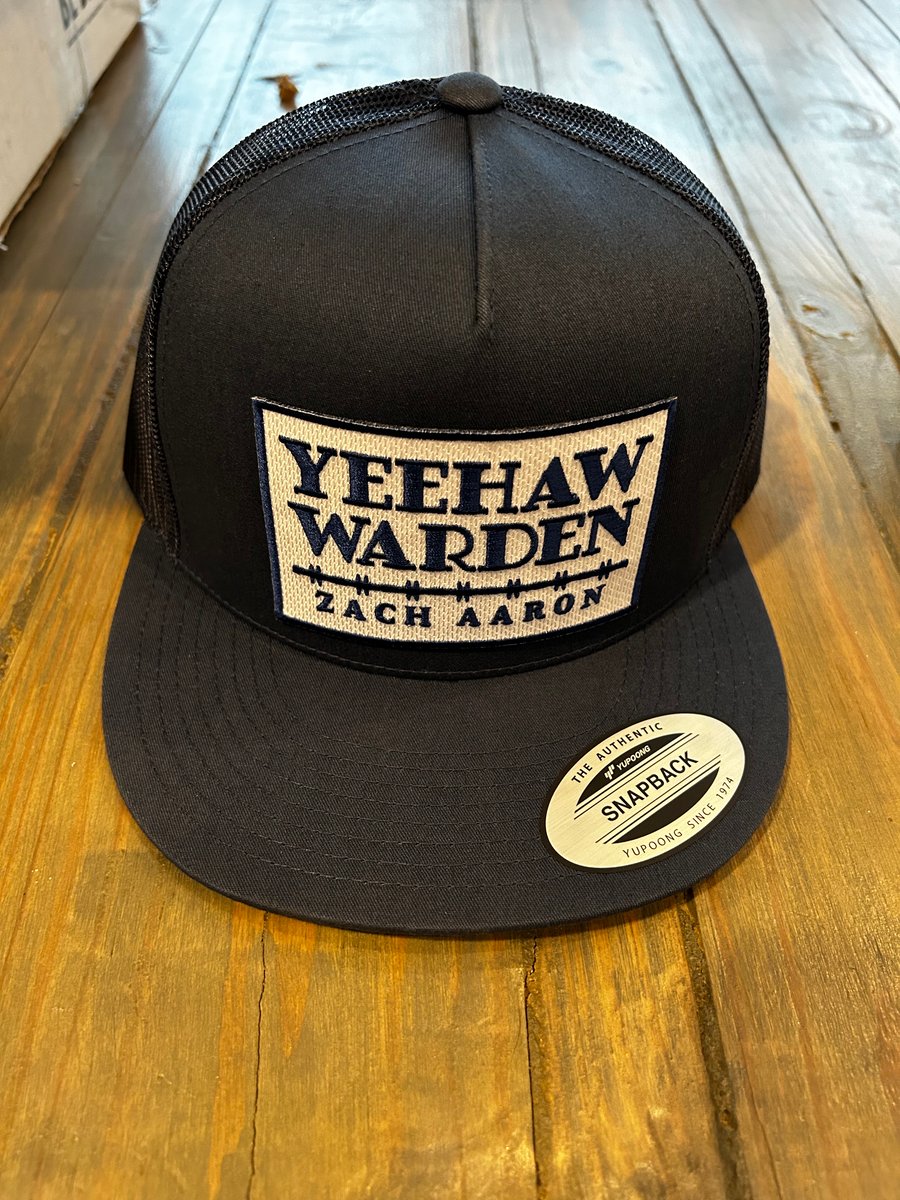 Image of “Yeehaw Warden” snap back hat