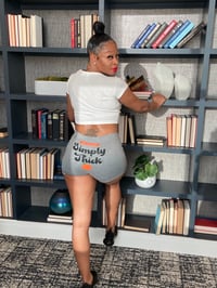 Image 2 of 🚴‍♀️Grey “BOUJIEGIRLZ” Simply Thick Bickers🚴‍♀️
