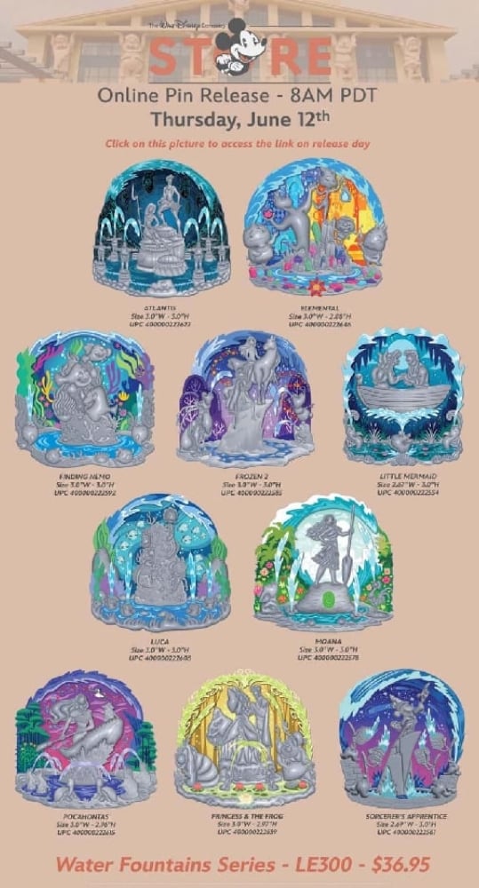 Image of Dec Water fountains le 300