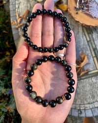 Image 5 of ✨WHOLESALE✨ Rainbow Obsidian Energy Bracelet