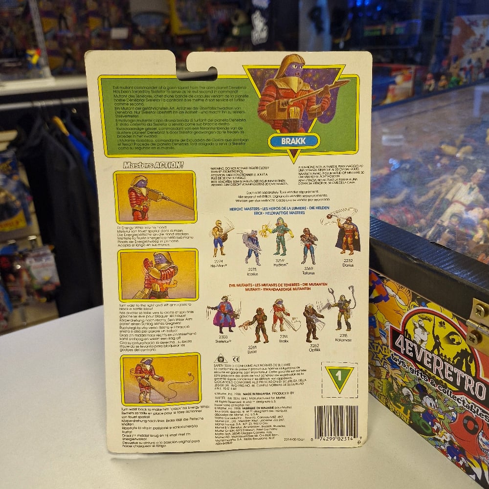 Image of New Adventures of He-Man – Brakk Action Figure (Carded)
