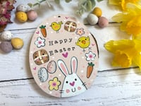Image 2 of Large Happy Easter Egg Decoration 