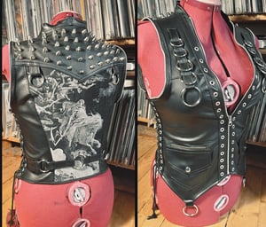 Image of SALE vest with lacings and death patch