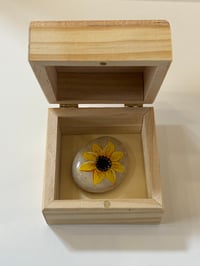 Image 15 of Hand Painted Wooden Box and ‘hug’ 