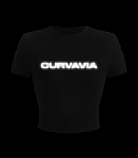 Image 1 of HALF TONE CROP TOP
