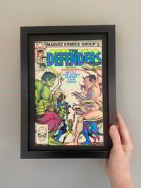 Image 6 of The Defenders, framed complete vintage Marvel comic, No 119 May 1983