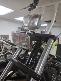 Image 7 of VStar Chopper Headlight Bracket 