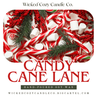 Image 1 of Candy Cane Lane Soy Wax Candle