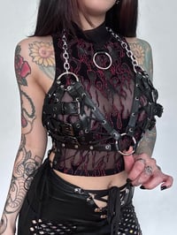 Image 1 of OOAK XS/S Buckle Harness (ready to ship)