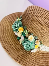Image 3 of Faye flower bonnet 