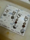 Silver moon dangles 