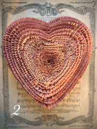 Image 4 of Antique Pink Ombre Heart Candy Boxes (multiple options)