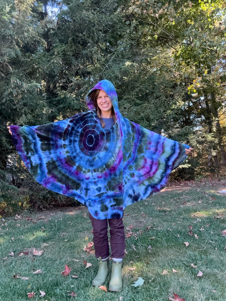 Image of Midnight Portal  Hoodie  Poncho 