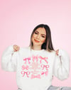 strength and dignity 🎀-crew neck sweater 