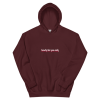 Image 5 of lonely for you only hoodie 