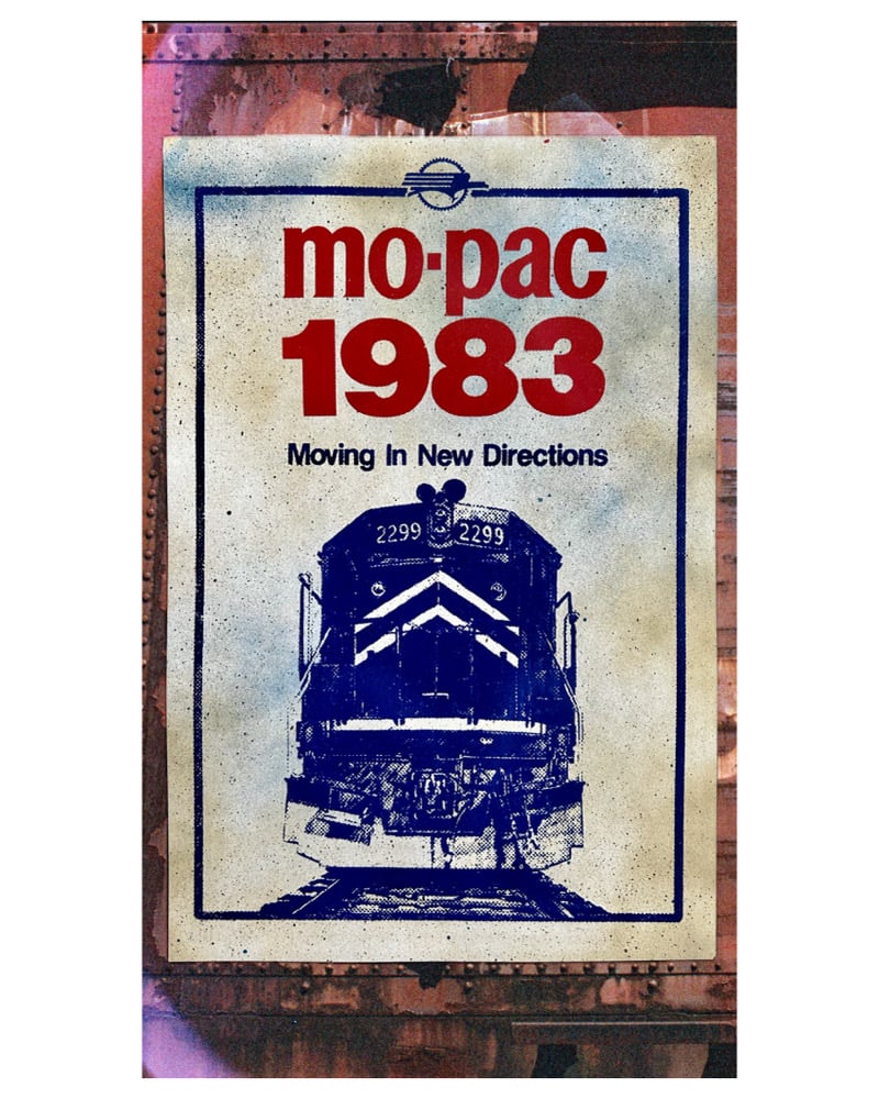 1983 Mo Pac print 12 x 18
