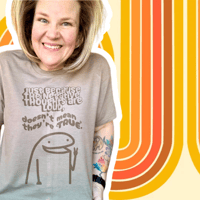 Image 2 of Loud Thoughts Vs. True Thoughts TShirt