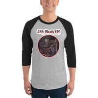 Image 2 of Jay Bower "Eyebiter" 3/4 sleeve raglan shirt