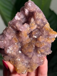 Image 7 of NATURAL RAINBOW IRIDESCENT CUBIC FLUORITE -CHINA- I