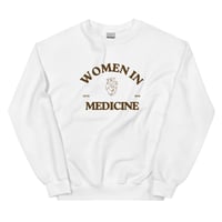 Image 1 of DO IT WITH HEART CREWNECK - BROWN LETTERING 