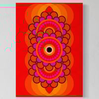 Image 1 of 'Awakened' 250gsm Matt Art Print Vintage Groove Design