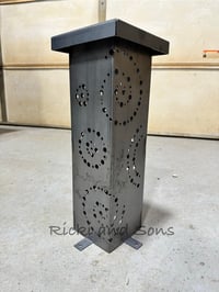 Image 3 of Garden Column - Swirl Design