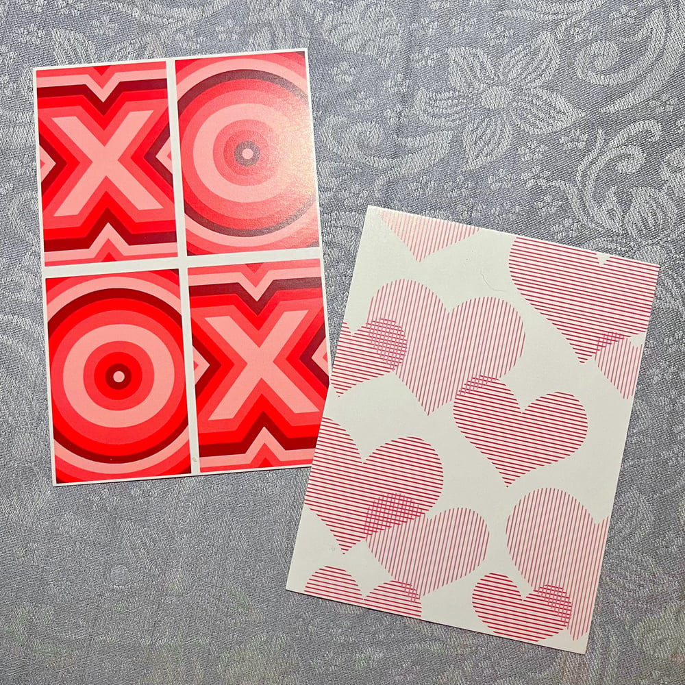 Image of valentine’s stationary