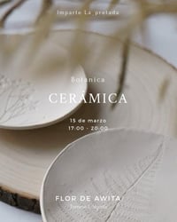 Image 1 of Taller Ceramica Botánica