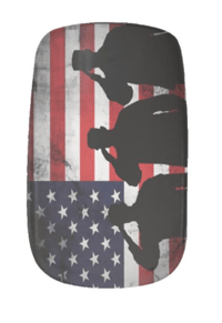 Image 1 of Minx nail art ( PATRIOTIC MEMORIAL )