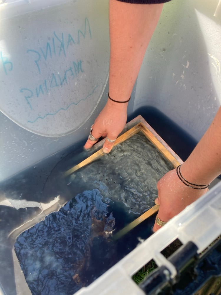 Image of Papermaking workshop