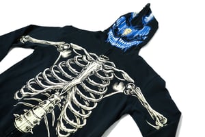 Image of Skeleton full zip up jacket