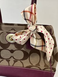 Image 6 of Vintage Coach Signature Hamptons Handbag
